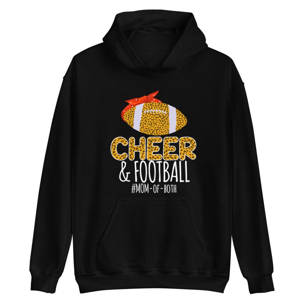 Cheer Mom And Football Mom T-Shirt