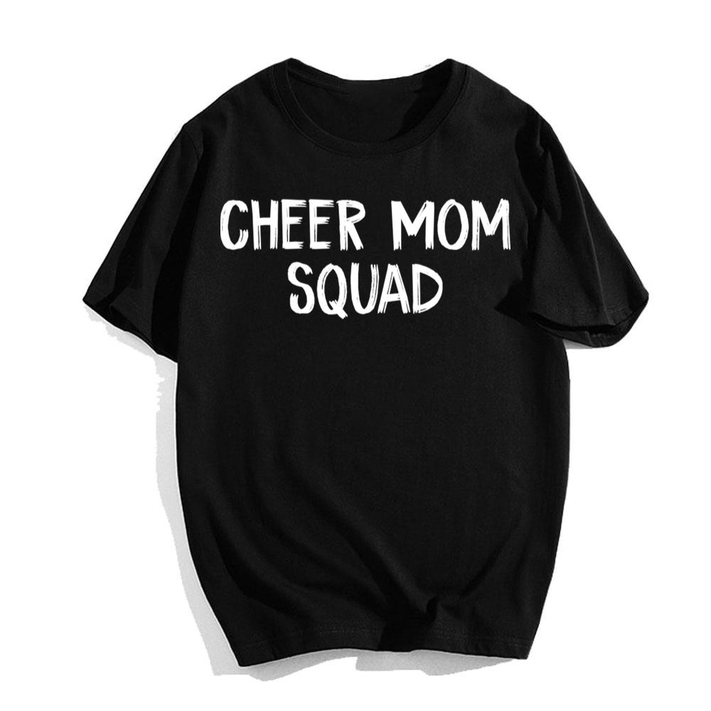 Cheer Mom Squad T-Shirt Funny Mothers Day Gift
