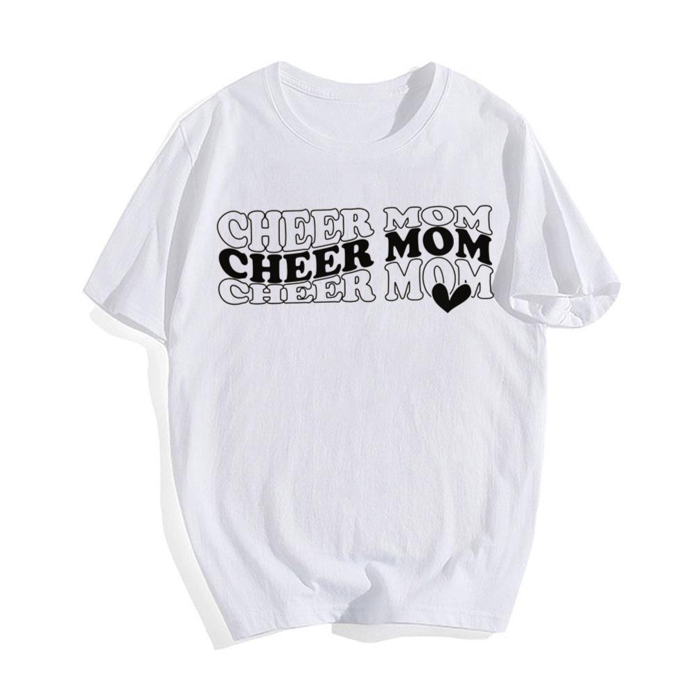 Cheerleader Cheer Life Cheer Mom T-Shirt Mothers Day Gift