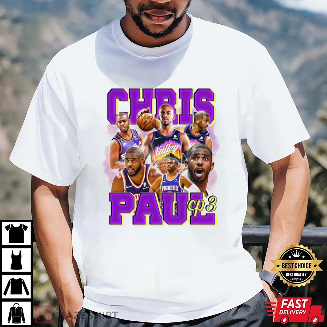 Chris Paul CP3 The Point God Basketball Fan T-Shirt