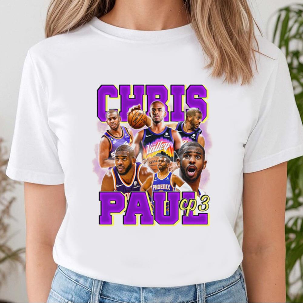 Chris Paul CP3 The Point God Basketball Fan T-Shirt