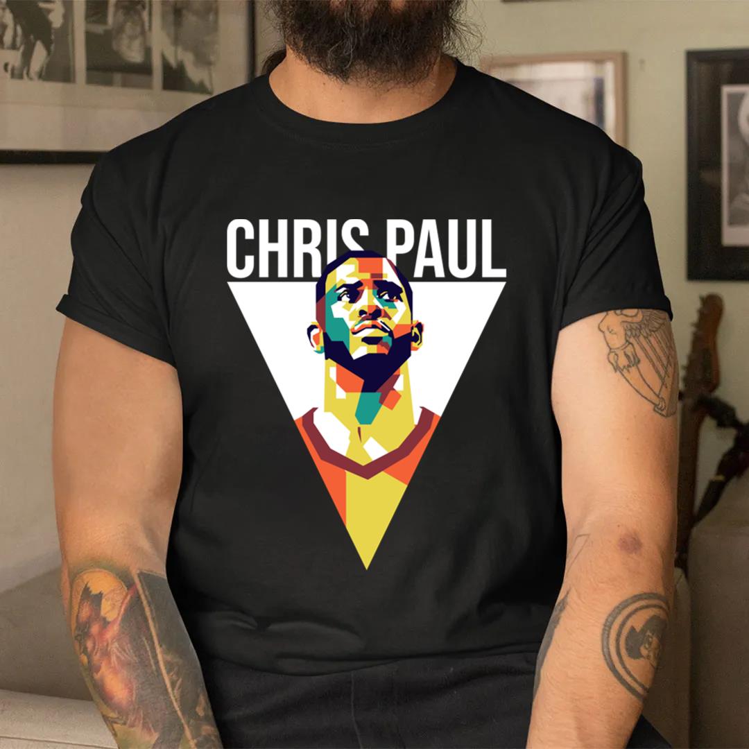 Chris Paul On Wpap Dark T-shirt
