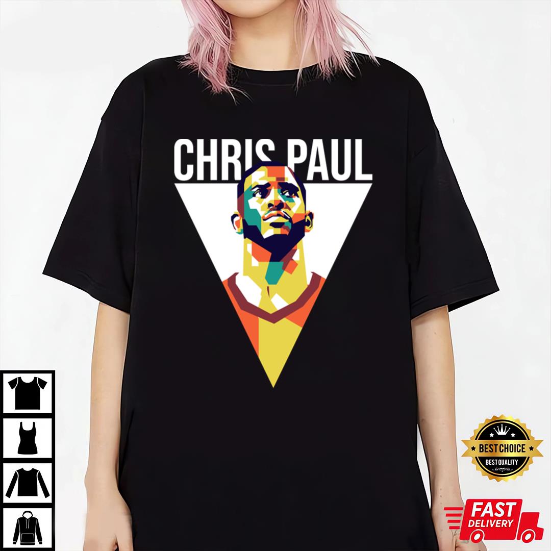 Chris Paul On Wpap Dark T-shirt