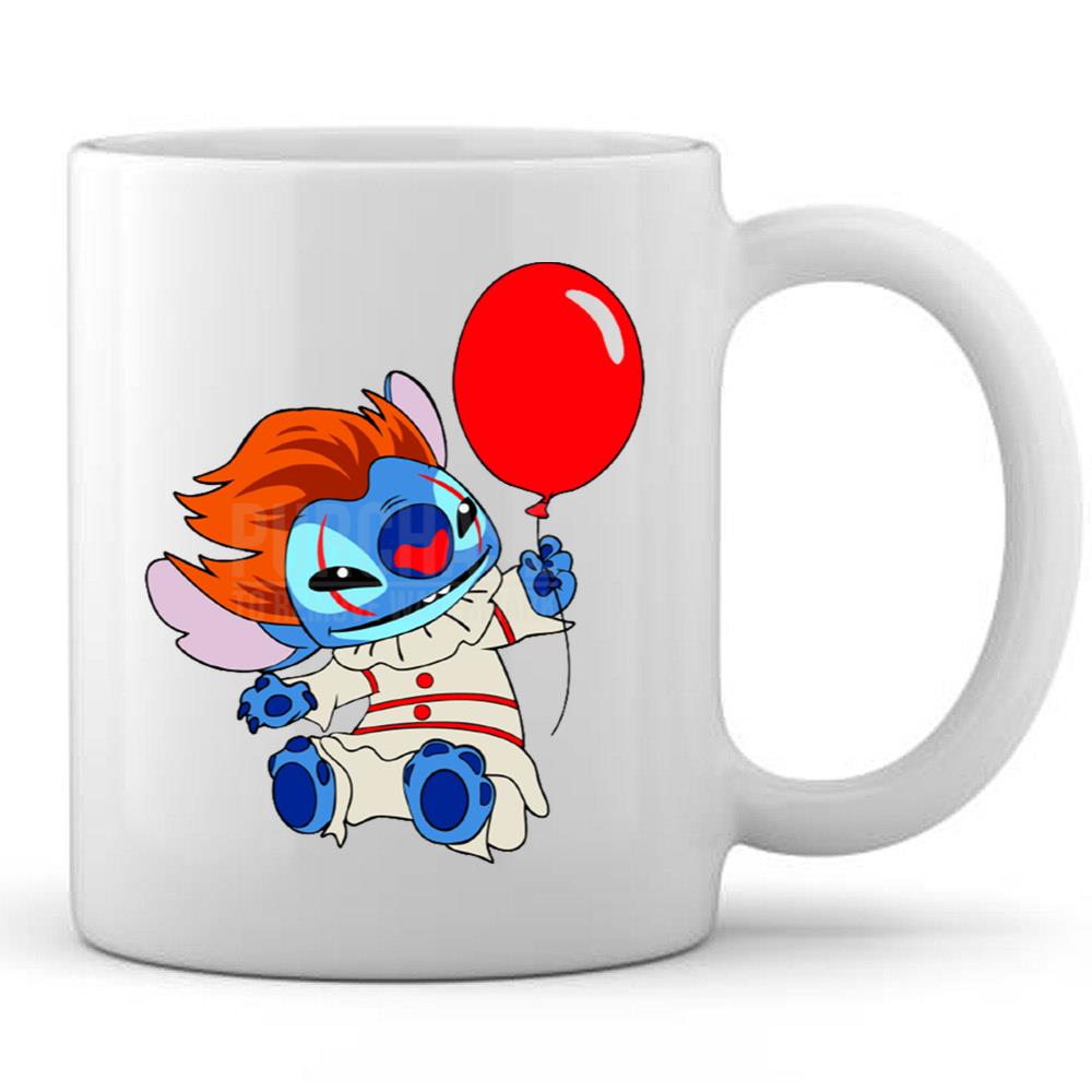 Clown It Bubble x Stitch Halloween T-Shirt