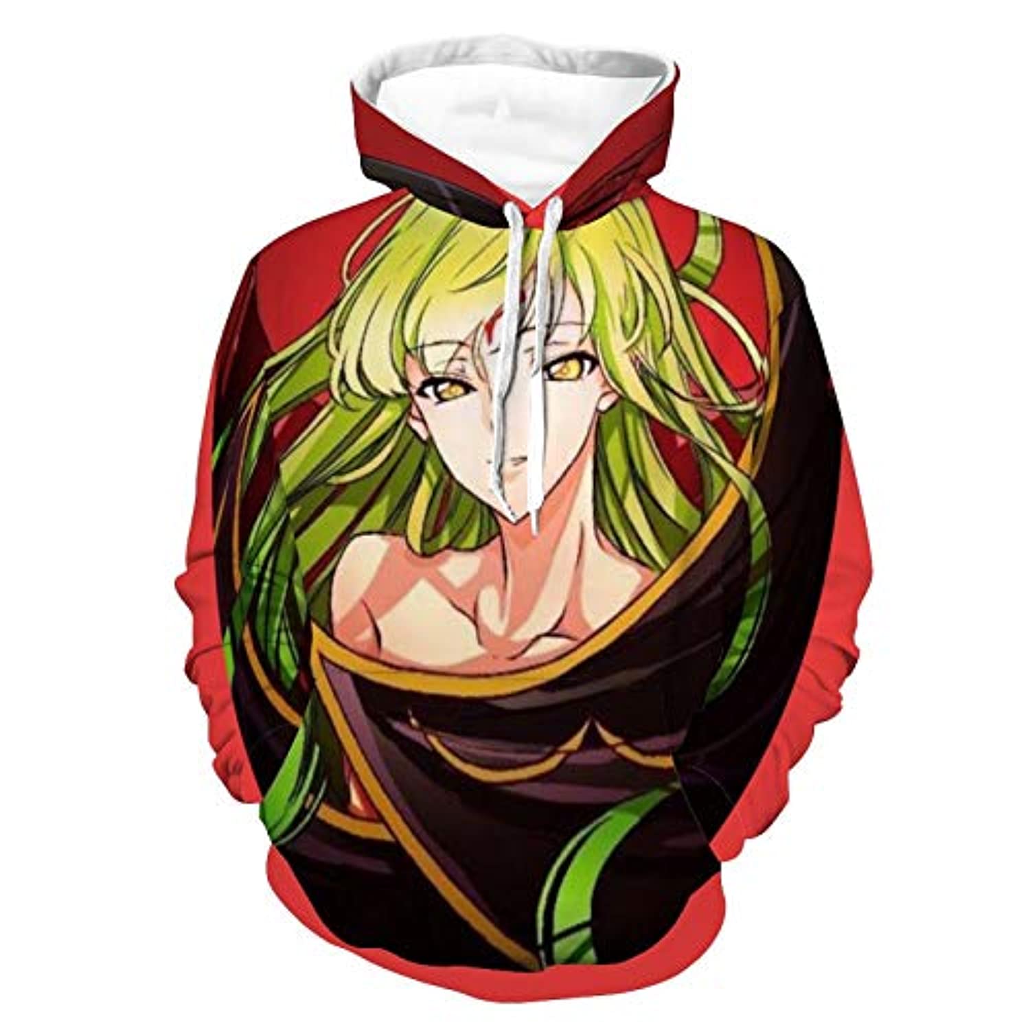 Code Geass Hoodies - C.C. Unisex 3D Full Print Hooded Pullover Sweaters