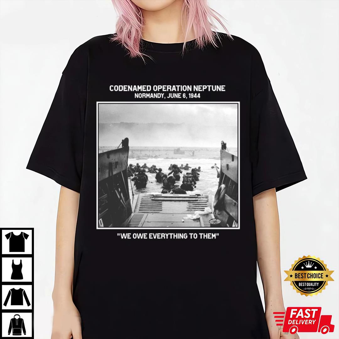 Codenamed Operation Neptune WW2 D-Day T-Shirt