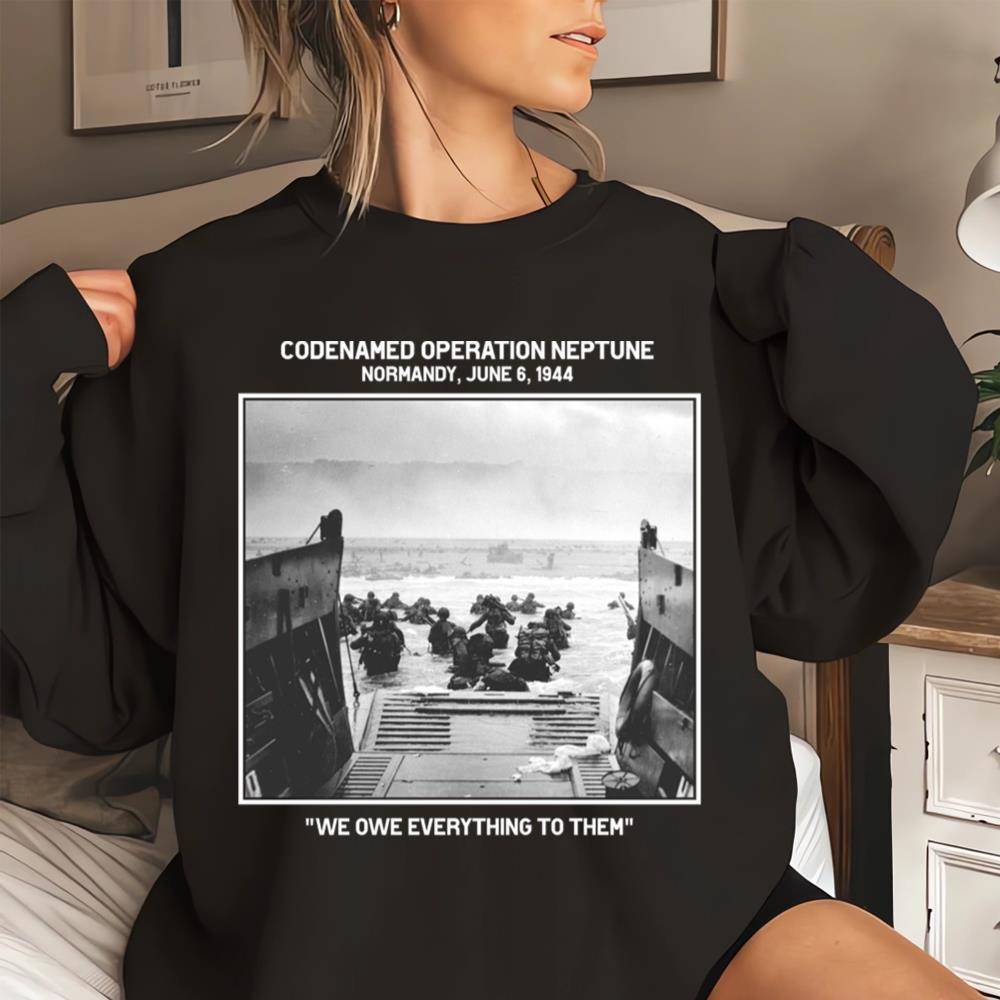 Codenamed Operation Neptune WW2 D-Day T-Shirt