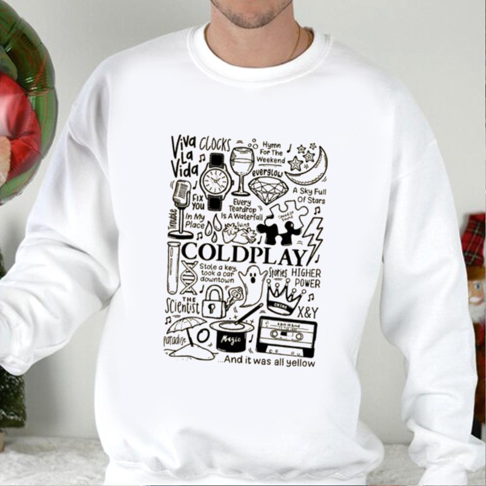 Coldplay Fan Gift, Coldplay 2023 World Tour Shirt
