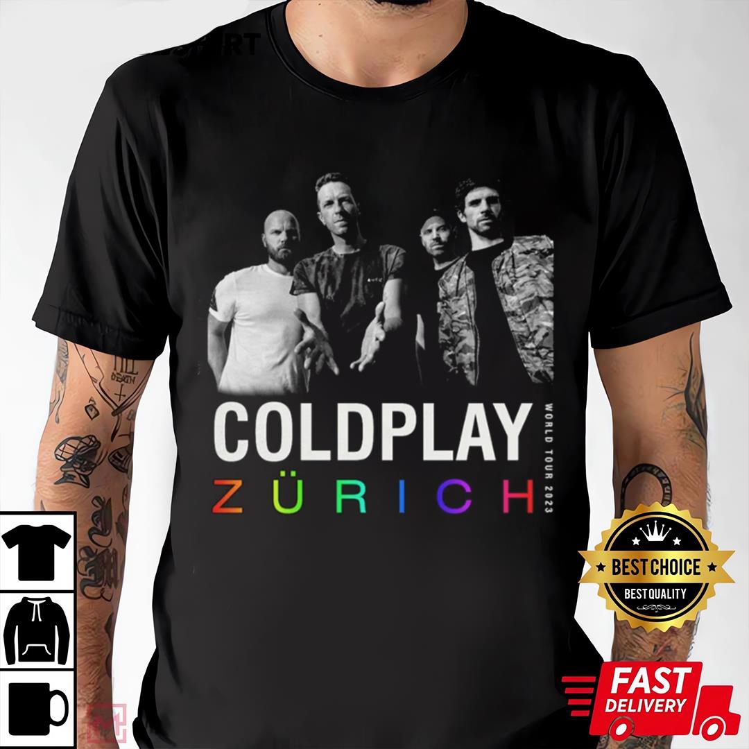 Coldplay Music Of The Spheres Tshirt Inspired By Music Of The Spheres 2023 Coldplay World Tour In Zurich