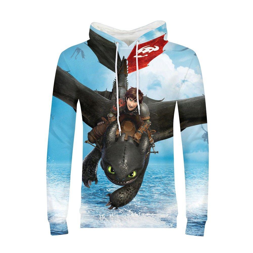 Fashion How To Train Your Dragon Hoodie Sweatshirt Hoodies Pullover