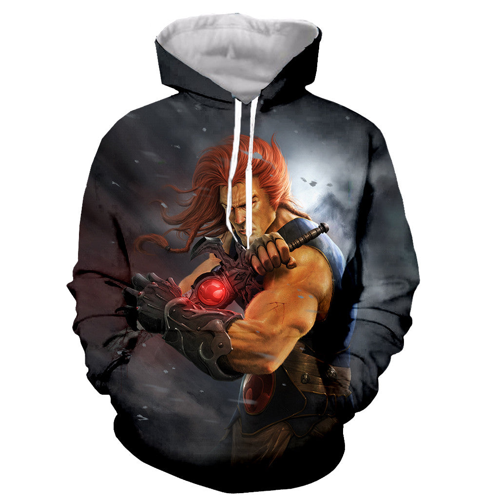 Funny Fashion Anime Thundercats 3D Printed Hoodies Sweatshirts