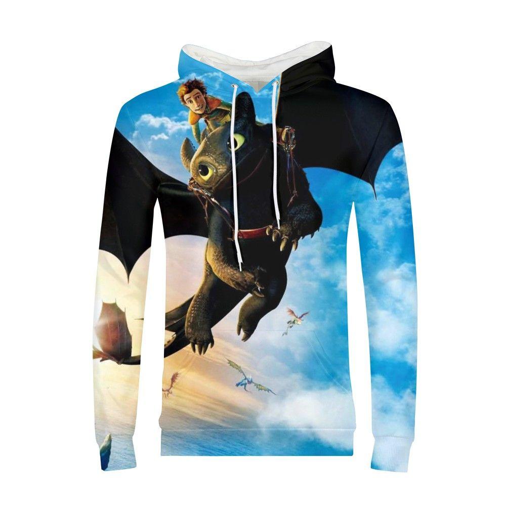 How To Train Your Dragon Hoodie - Fashion Sweatshirt Hoodies Pullover