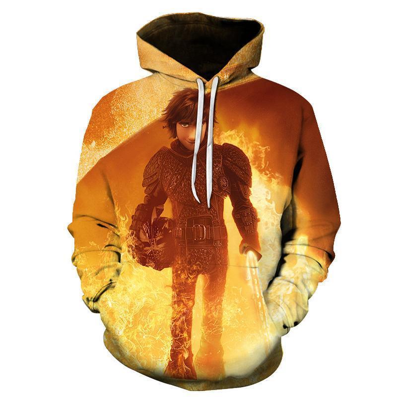 How to Train Your Dragon 3D Hoody Sweatshirt Hoodies