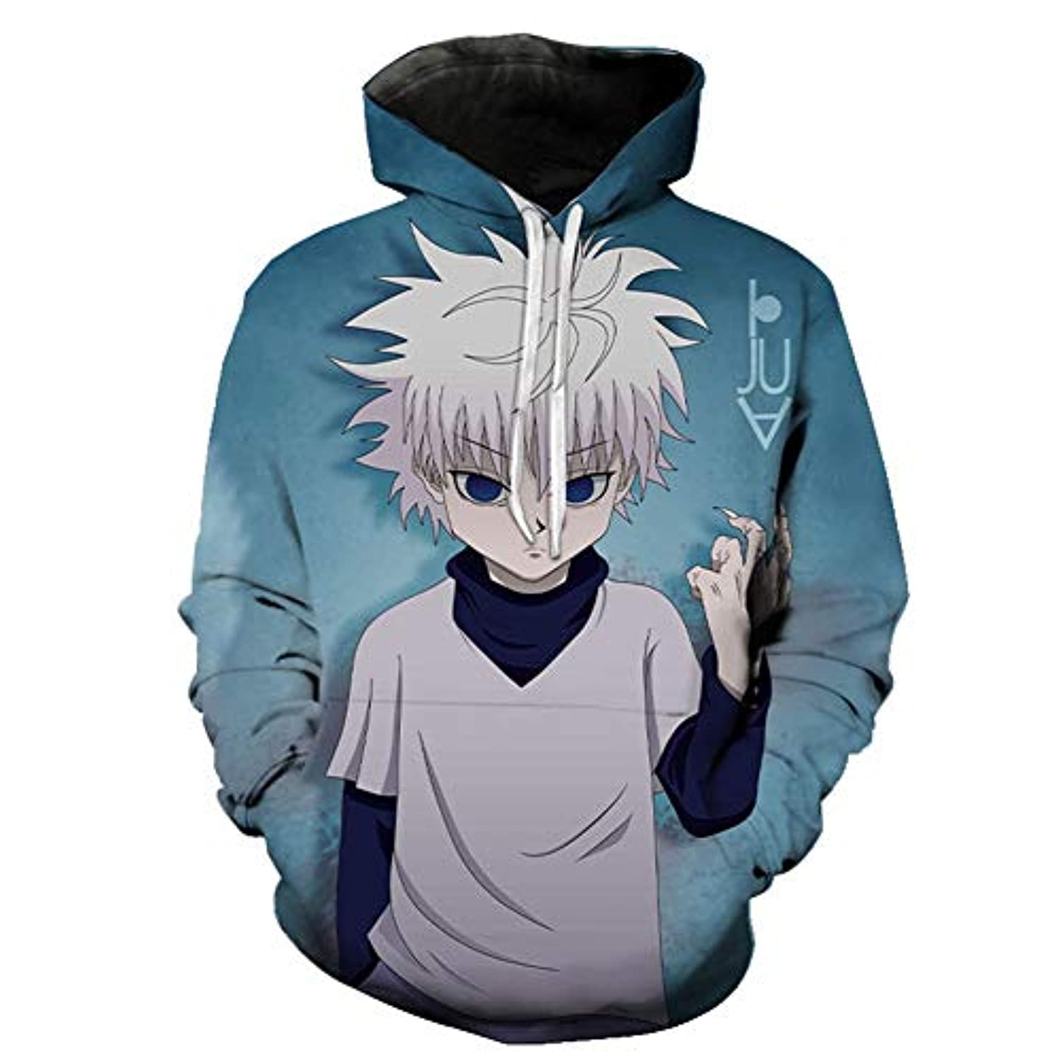 Hunter X Hunter Hoodies - HXH Killua Zoldyck 3D Printed Unisex Pullover Hoodie