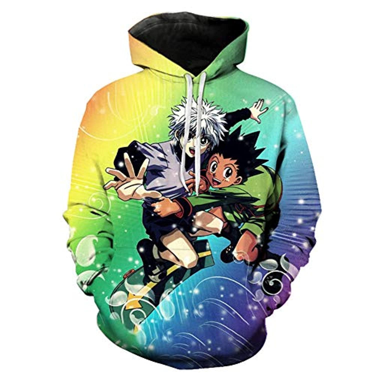 Hunter X Hunter Hoodies - HXH Killua Zoldyck Gon Freecss 3D Printed Unisex Pullover Hoodie