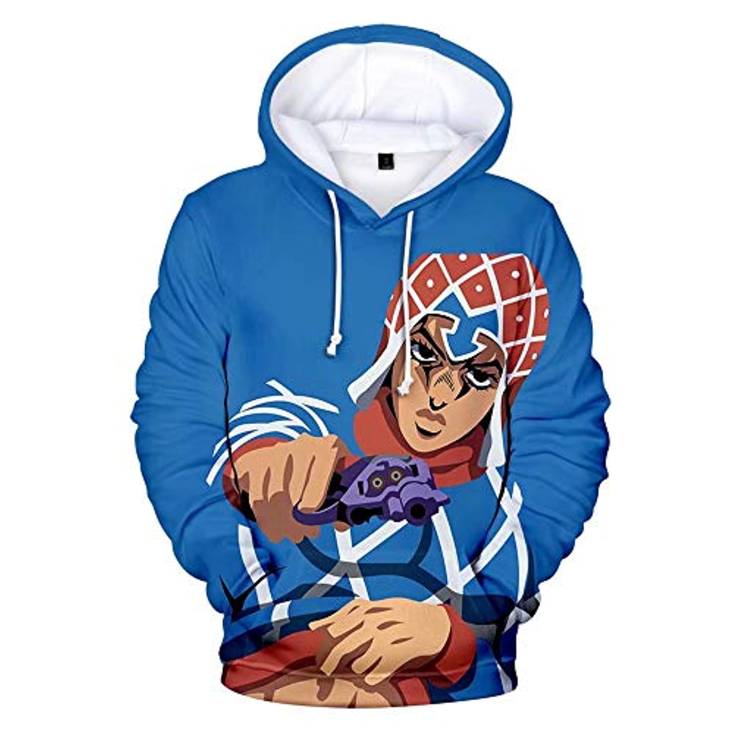 JoJo's Bizarre Adventure Hoodies - 3D Printed Pullover Sweatshirt