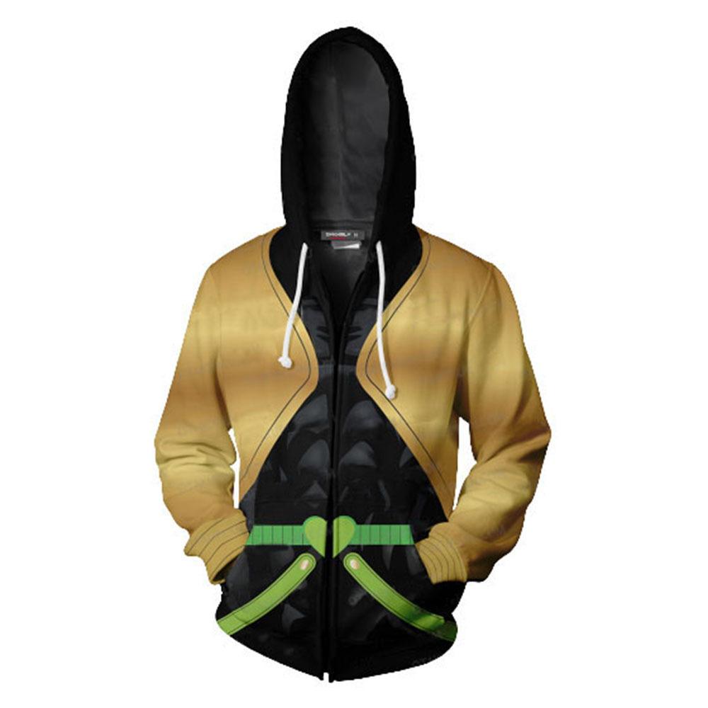 JoJo's Bizarre Adventure StardustCrusaders Hoodies - DIO Cosplay Zip Up Hoodie