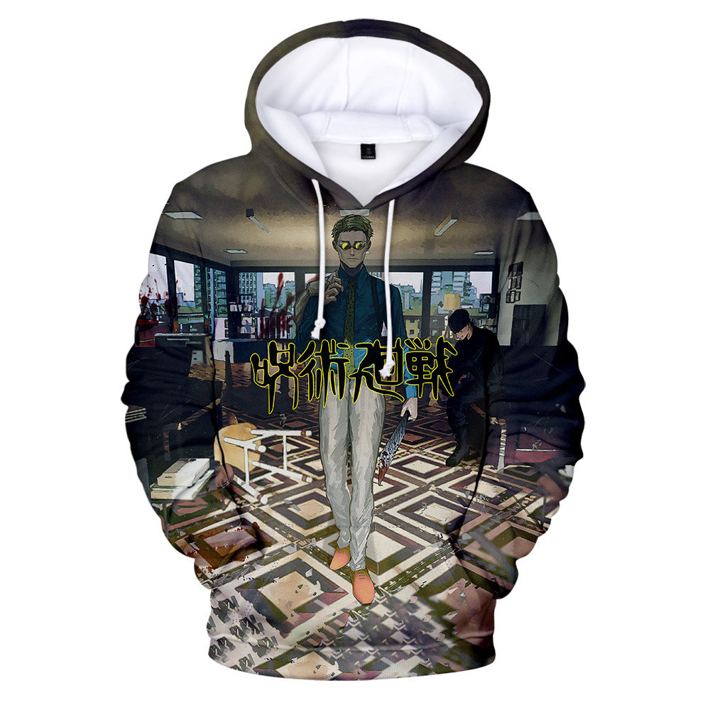 Jujutsu Kaisen 3D Printed Hoodies - Anime Sweatshirt Pullover