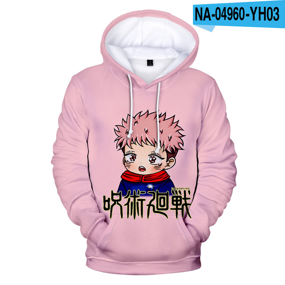 Jujutsu Kaisen Hoodies Sweatshirt - Anime 3D Printed Pullover