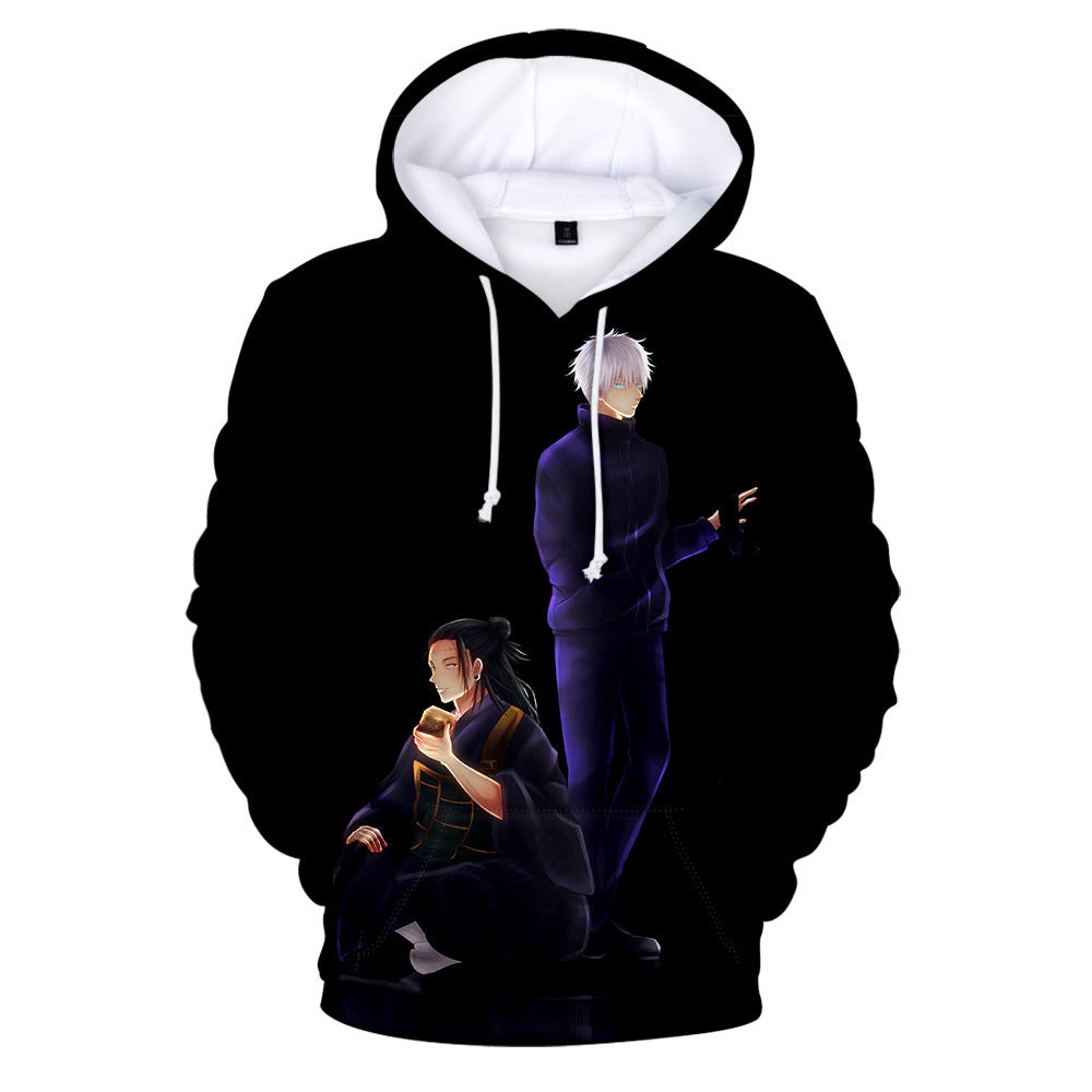 Jujutsu Kaisen Pullover Hoodies - Anime 3D Printed Sweatshirt