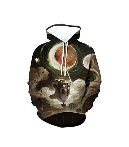 My Neighbor Totoro Hoodies - Teens Unisex 3D Hooded Sweatshirt