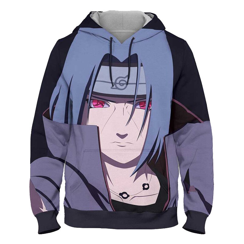 Naruto 3D Print Hoodie Anime Pullover Hoodie