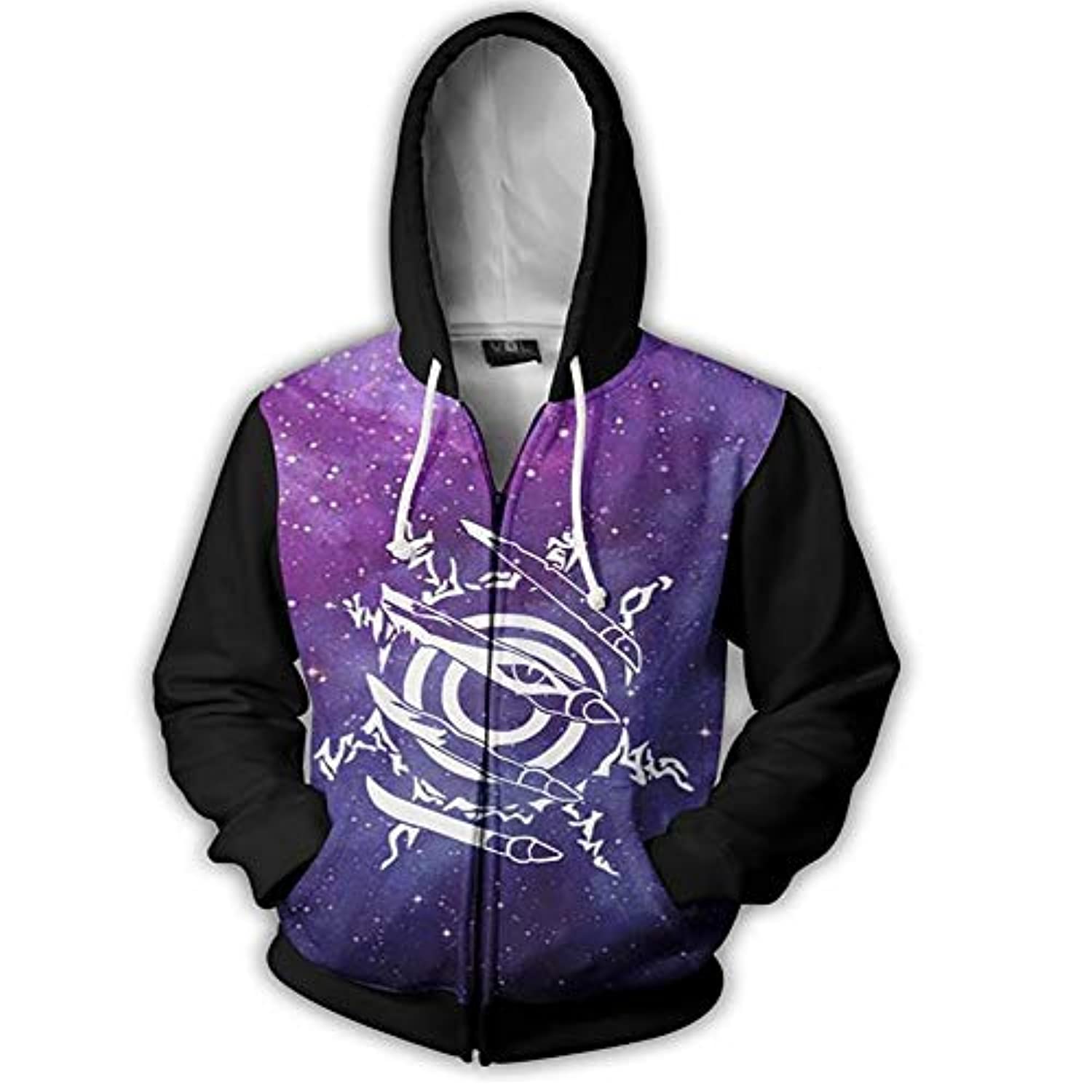 Naruto Anime Character Hoodie Zip Up Jacket