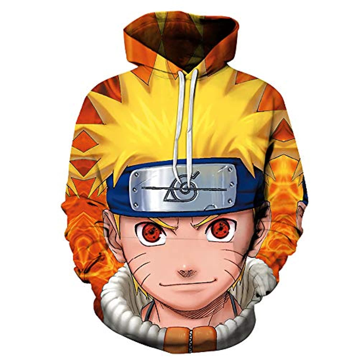 Naruto Character Hoodie Pullover Hoodie Uzumaki Naruto Hoodie