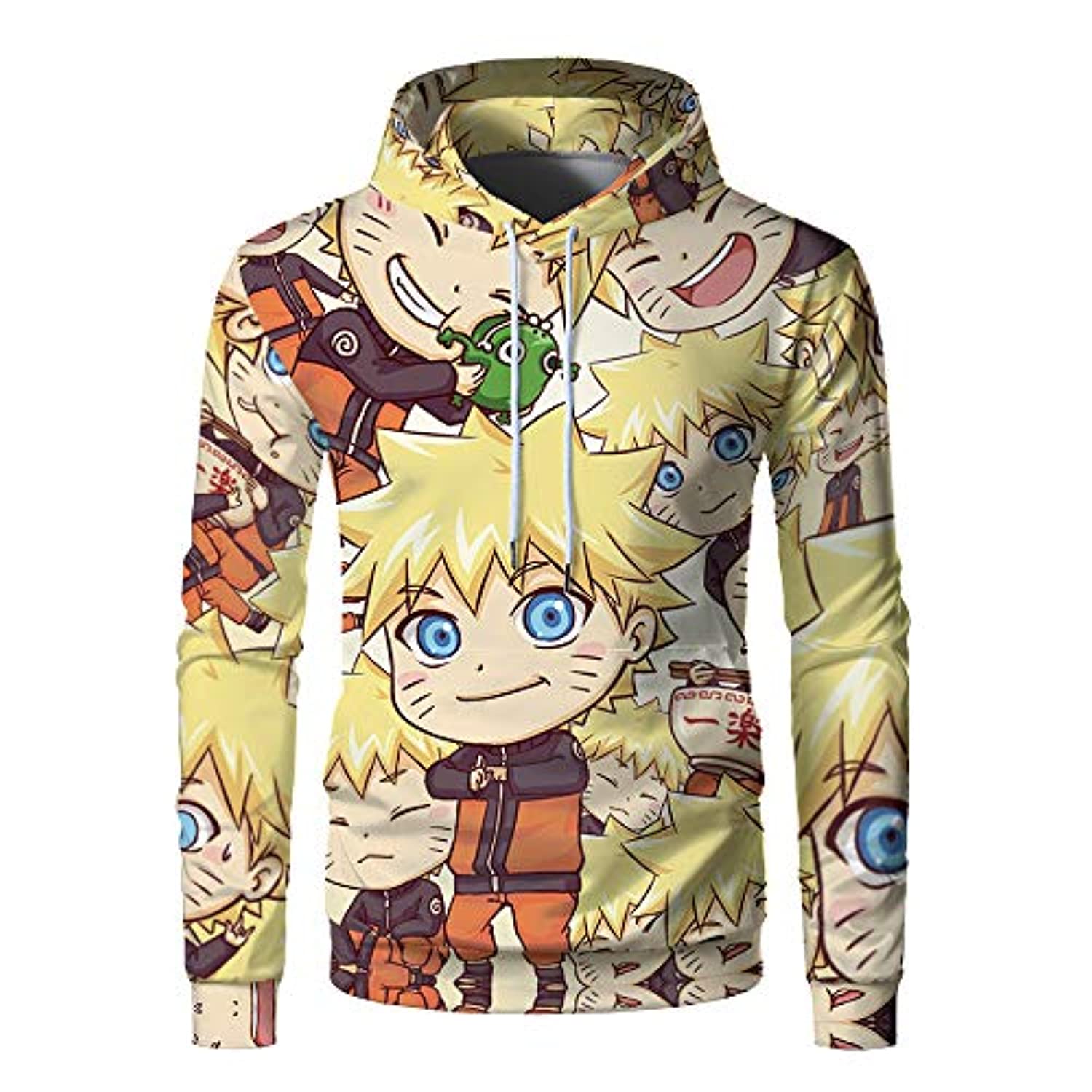 Naruto Sasuke Cute Funny Unisex 3D Print Long Sleeve Hoodie Sweater