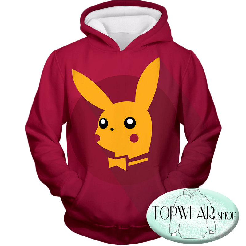 Pokemon Hoodies - Amazing Pokemon Pikachu Red 3D Hoodie