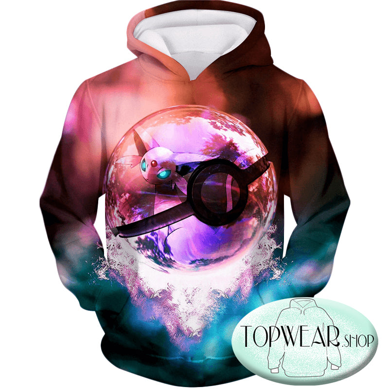 Pokemon Hoodies - Legendary Psychic Pokemon 3D Hoodie