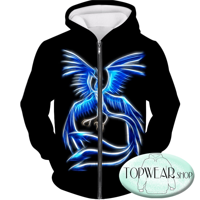 Pokemon Hoodies - Mysitic Pokemon Articuno Zip Up Hoodie