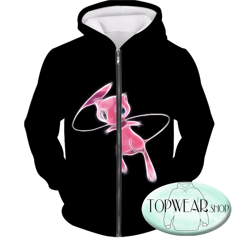 Pokemon Hoodies - Psychic Pokemon Mew Zip Up Hoodie