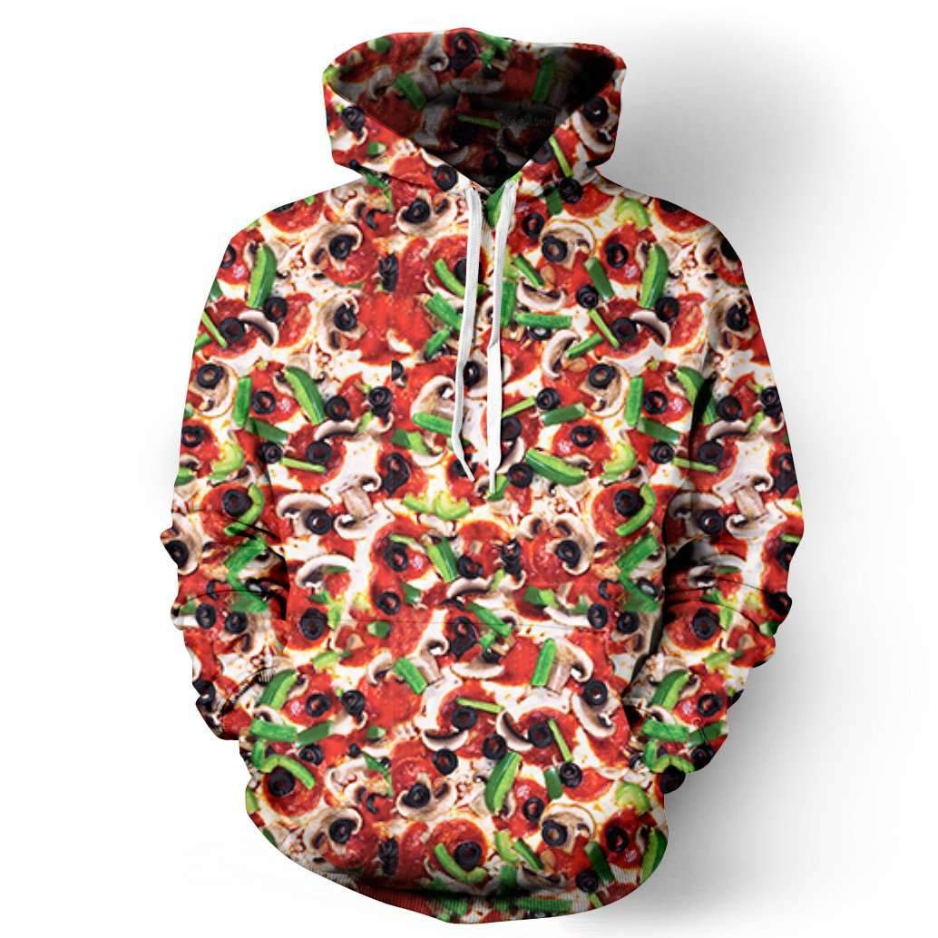 Supreme Pizza Hoodie