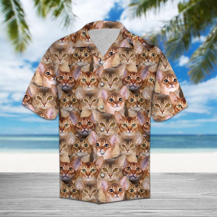 Abyssinian Awesome Hawaiian Shirt  Unisex  Adult  Hw5061