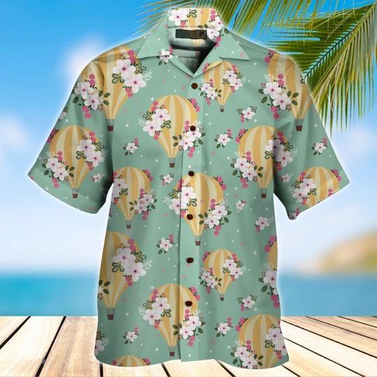 Air Balloon Hawaiian Shirt Unisex Adult Hw6050 1 Air Balloon Hawaiian Shirt Unisex Adult Hw6050