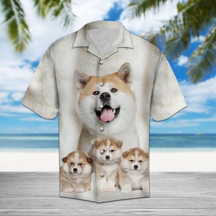 Akita Great Hawaiian Shirt  Unisex  Adult  Hw5436