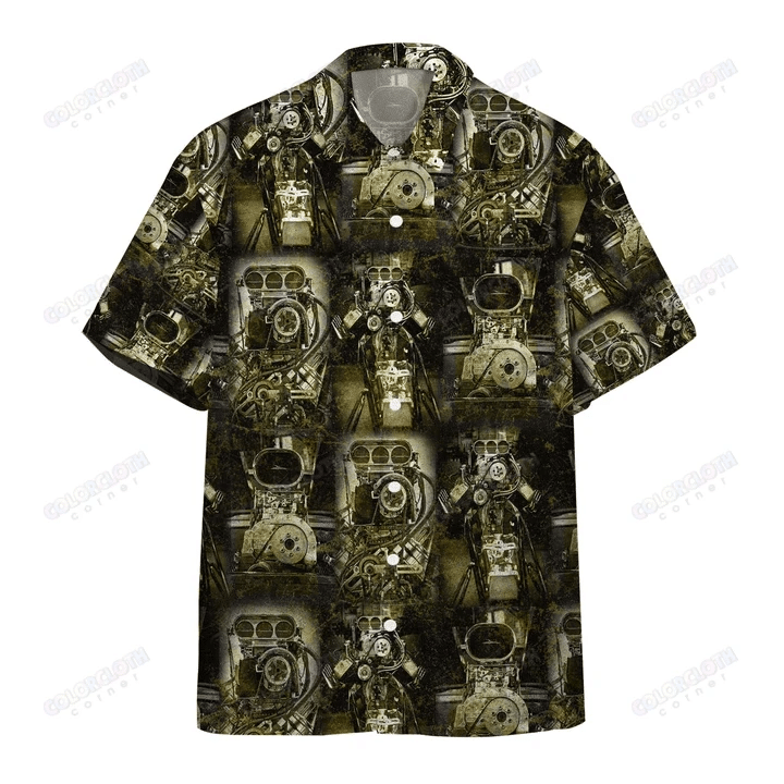 Amazing 3D Drag Racing Hawaiian Shirt Shorts Tv100692 1 Amazing 3D Drag Racing Hawaiian Shirt Shorts Tv100692