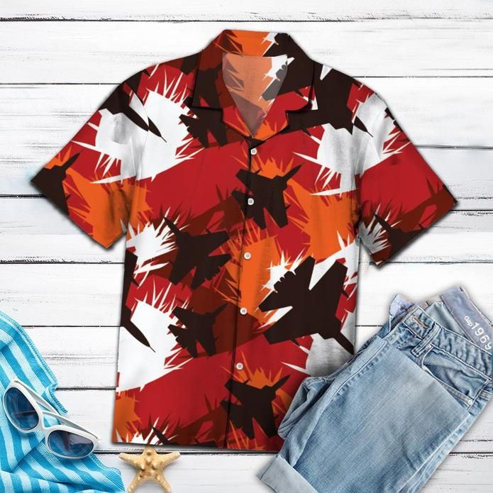 Amazing Air Force Hawaiian Shirt  Unisex  Adult  Hw5056