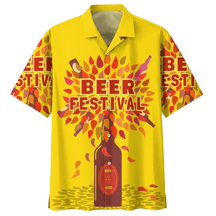 Amazing Beer Festival Hawaiian Aloha Shirts V