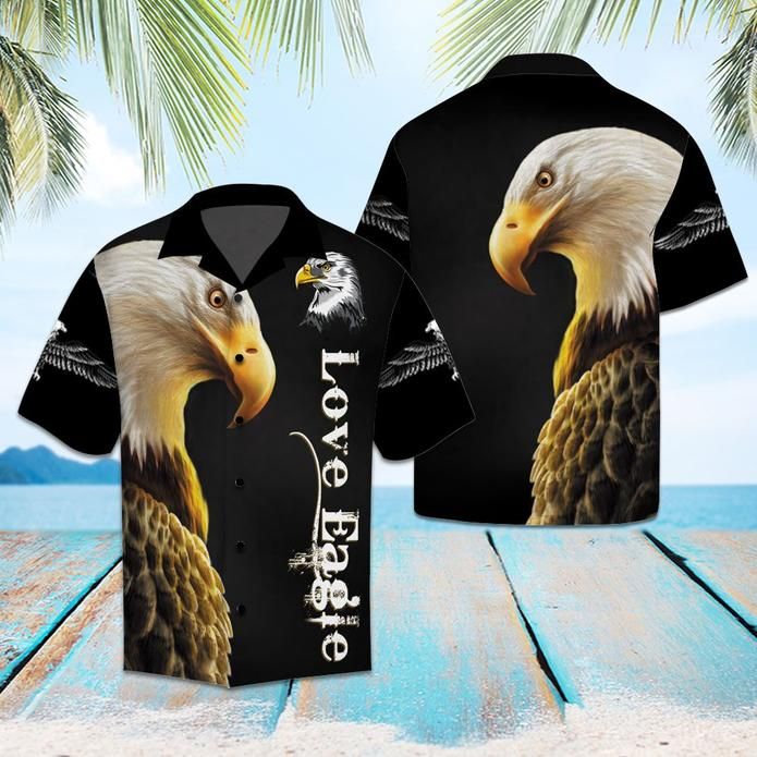 Amazing Eagle Hawaiian Shirt  Unisex  Adult  Hw5924