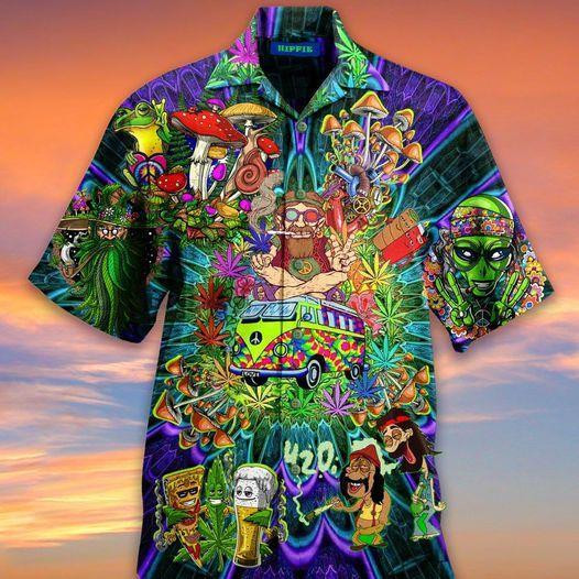 Amazing Hippie Hawaiian Shirt Unisex Adult Hw1781 1 Amazing Hippie Hawaiian Shirt Unisex Adult Hw1781