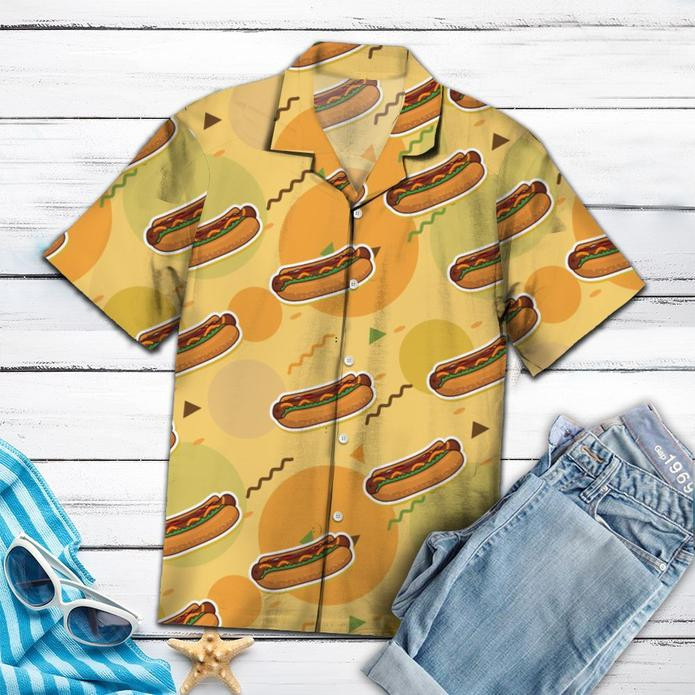 Amazing Hot Dog Hawaiian Shirt  Unisex  Adult  Hw5075