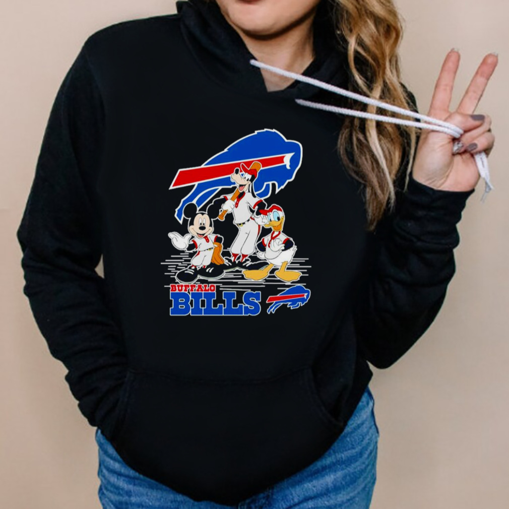 Mickey Mouse Cartoon Characters Buffalo Bills Baseball 2023 Shirt