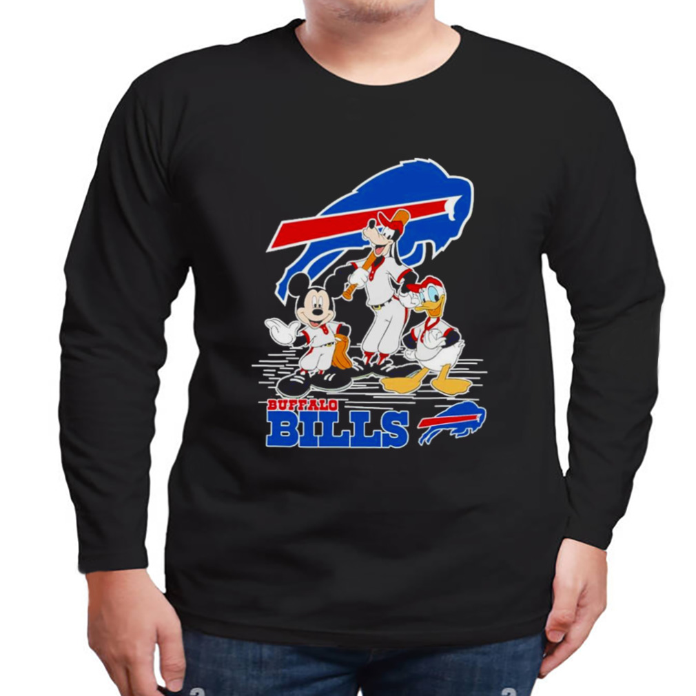 Mickey Mouse Cartoon Characters Buffalo Bills Baseball 2023 Shirt