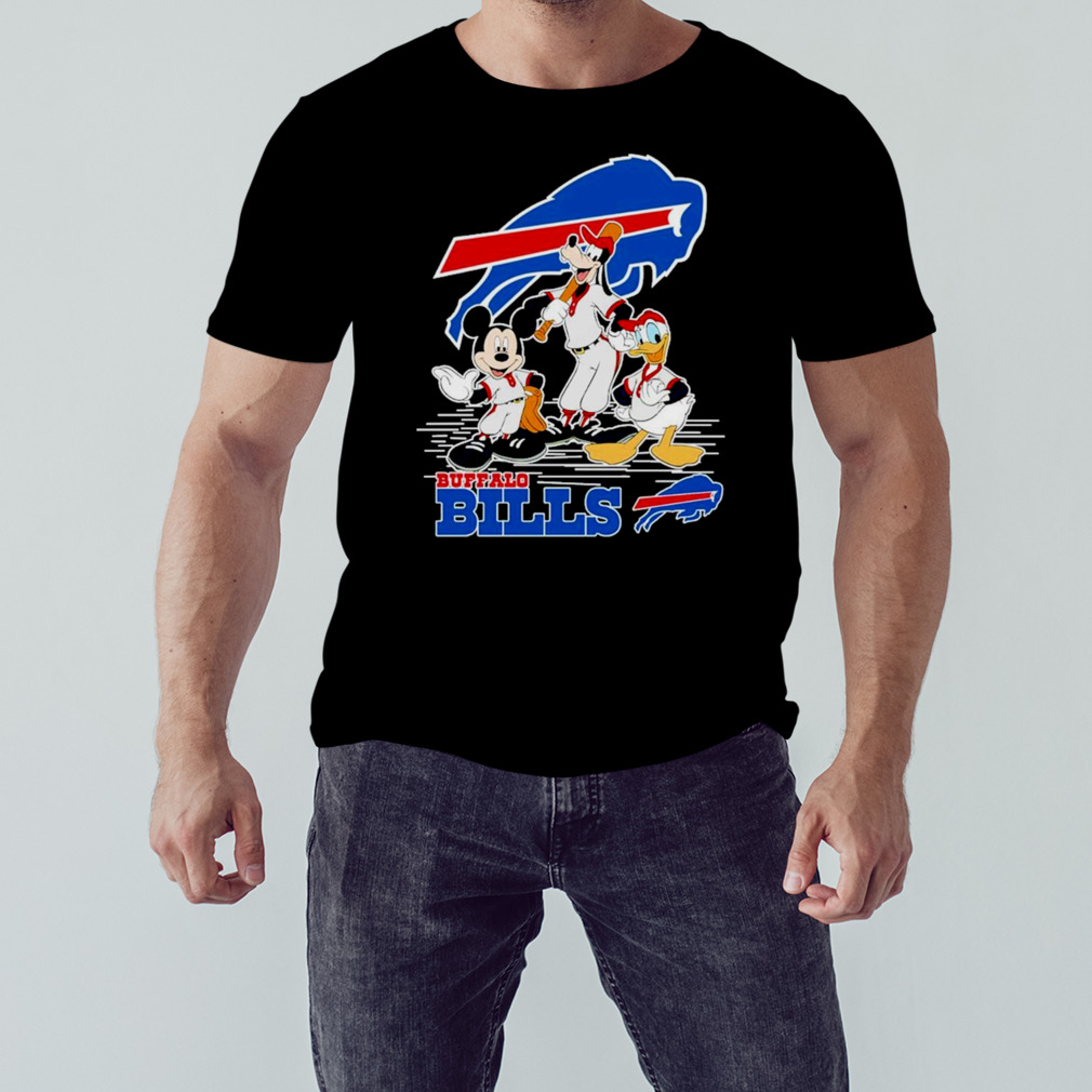 Mickey Mouse Cartoon Characters Buffalo Bills Baseball 2023 Shirt