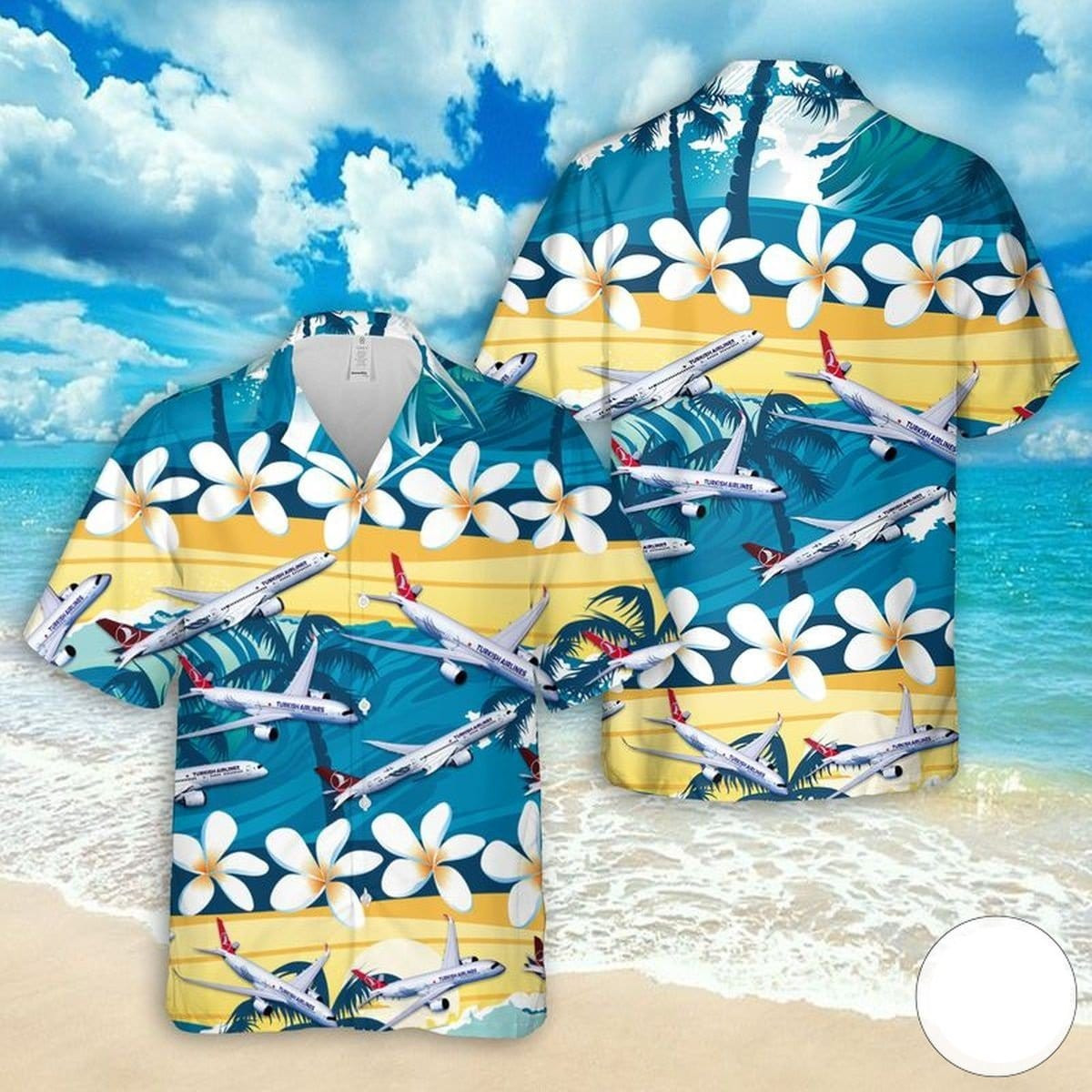 Turkish Airlines Airbus A330 Hawaiian Aloha Shirts