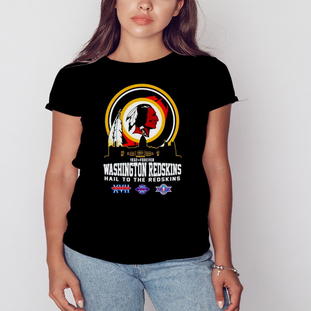 Washington Redskins 1932-forever Hail To The Redskins T-shirt - Shibtee  Clothing