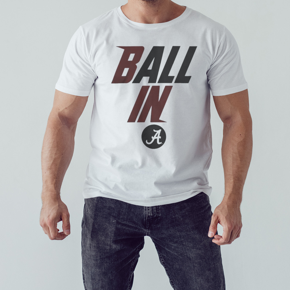 NCAA Alabama Crimson Tide Ball In Bench T-Shirt