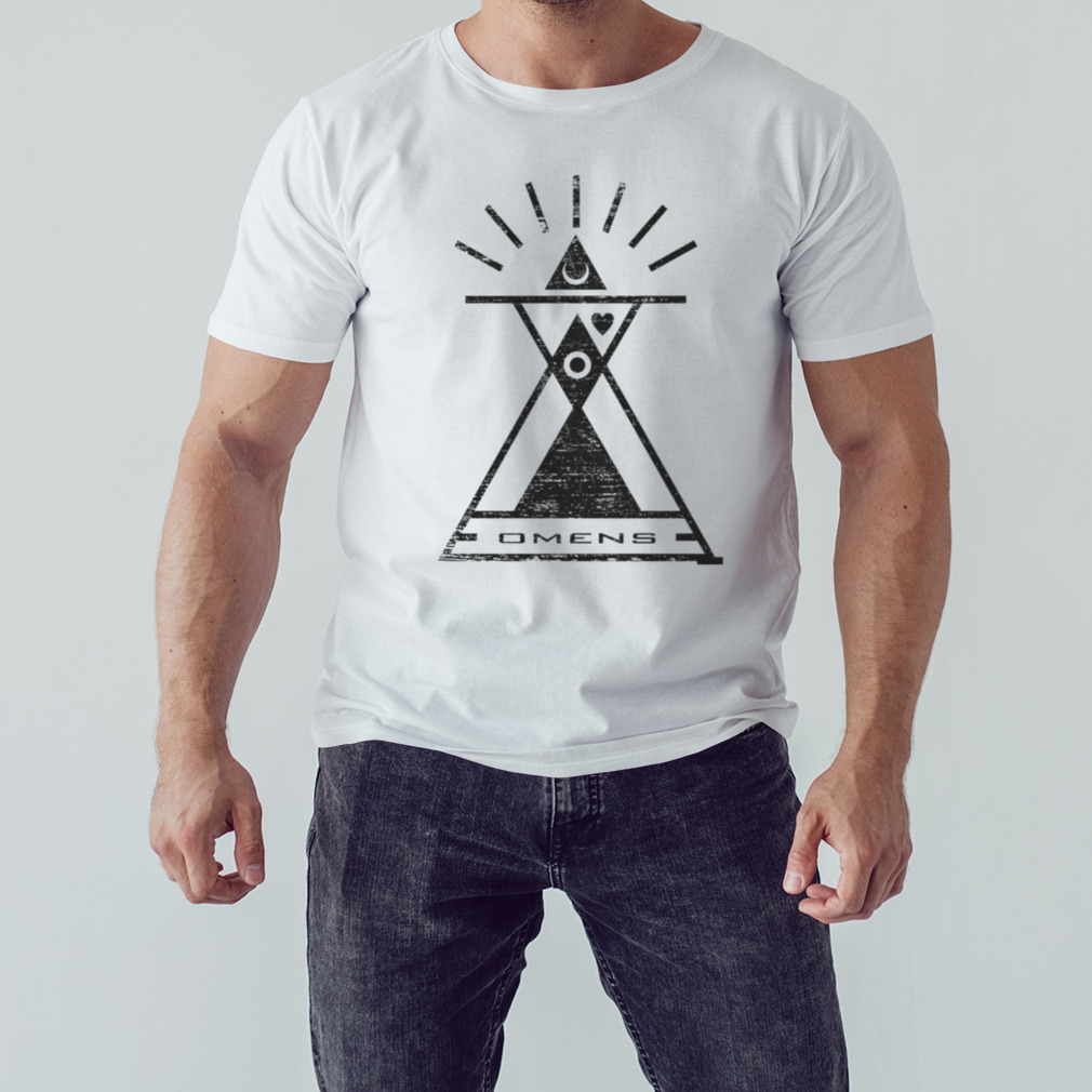 Omens Typography And Geometry shirt